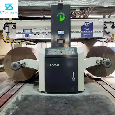 नालीदार उत्पादन लाइन के लिए वायवीय ब्रेक हाई स्पीड ऑटो रोल स्प्लेसर