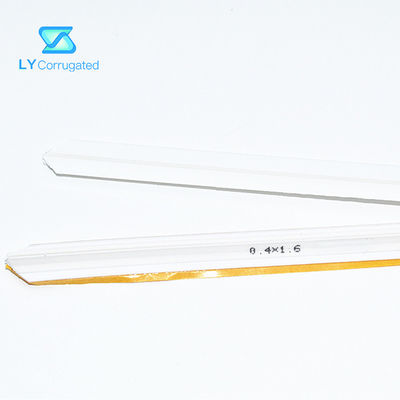 0.3*1.4mm बॉक्स मेकिंग फ्लैटबेड डाई कटिंग मशीन पार्ट्स डबल चैनल क्रिएसिंग मैट्रिक्स